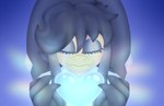 2_mouth ambiguous_gender anthro bodily_fluids crying eyes_closed heart_symbol solo tears mhicky93 nintendo pokemon mhicky_(mhicky93) generation_3_pokemon mawile pokemon_(species) absurd_res hi_res