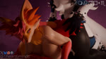 all_fours animal_genitalia animal_penis anthro anthro_on_anthro anthro_penetrated anthro_penetrating anthro_penetrating_anthro anus areola armband armband_only bed bedroom bedroom_sex big_breasts big_butt big_ears big_tail black_body black_ears black_fur black_mane black_markings black_penis black_spots black_spotted_body black_spotted_fur blue_body blue_ears blue_fur blue_markings bouncing_breasts bracelet bracelet_only breasts butt canine_genitalia canine_penis cheek_tuft chest_tuft claws collar collar_only doggystyle duo ear_piercing ear_ring erection eyebrow_piercing facial_piercing facial_tuft feet female female_anthro female_on_anthro female_penetrated floor fluffy fluffy_chest fluffy_mane fluffy_tail from_behind_position fur fur_markings furniture genitals hanging_breasts high-angle_view hindpaw huge_breasts humanoid_genitalia humanoid_pussy inner_ear_fluff inside jewelry male male/female male_anthro male_penetrating male_penetrating_anthro male_penetrating_female mane markings moan multicolored_body multicolored_ears multicolored_fur multicolored_mane muscular muscular_anthro muscular_male neck_tuft nipples nude nude_anthro nude_female nude_male on_bed orange_tail paws penetration penile penile_penetration penis piercing pink_areola pink_inner_ear pink_nipples pokemorph pussy red_body red_claws red_eyes red_fur red_inner_ear_fluff red_sclera ring ring_piercing sex spiked_armband spiked_bracelet spiked_collar spikes spots spotted_body spotted_fur symbol tail text thick_thighs tuft vaginal vaginal_penetration white_body white_fur white_mane white_spots white_spotted_body white_spotted_fur white_tail wood wood_floor yellow_body yellow_ears yellow_fur yellow_inner_ear 1heart6minds nintendo pokemon deimos_(sneakyraccoon) fan_character zaraya canid canine canis delphox fox generation_6_pokemon generation_7_pokemon lycanroc mammal midnight_lycanroc pokemon_(species) shiny_pokemon wolf 16:9 2025 3d_(artwork) 3d_animation animated artist_name character_cipher digital_media_(artwork) hi_res multiple_scenes no_sound short_playtime signature webm widescreen wingdings_text