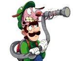 cleaning_tool clothing duo facial_hair feral floppy_ears gloves handwear male scared simple_background sound_effects vacuum_cleaner scittykitty cartoon_network courage_the_cowardly_dog luigi's_mansion mario_bros nintendo courage_the_cowardly_dog_(character) luigi beagle canid canine canis domestic_dog human hunting_dog mammal scent_hound crossover