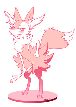 anthro blush braixen canine digitigrade female fox fur hand_on_hip kemono mammal monochrome nintendo open_mouth pokémon sd_(artist) solo stick video_games yellow_fur
Rating: Questionable
Score: 4
User: slyroon
Date: February 09, 2015 anthro blush braixen canine digitigrade female fox fur hand_on_hip kemono mammal monochrome nintendo open_mouth pokémon sd_(artist) solo stick video_games yellow_fur
Rating: Questionable
Score: 4
User: slyroon
Date: February 09, 2015