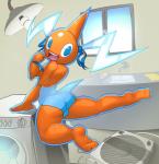 alternate_species appliance blue_clothing blue_eyes breasts butt clothed clothing faucet female humanoidized laundry_machine light_bulb not_furry open_mouth ribbons small_breasts solo teeth tongue washing_machine window elpatrixf nintendo pokemon generation_4_pokemon ghost humanoid normal_rotom pokemon_(species) rotom spirit 2015 digital_media_(artwork) digital_painting_(artwork) painting_(artwork)