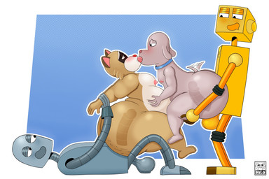 anal anal_penetration anthro balls big_balls big_butt big_penis black_eyes blue_collar blush brown_body brown_ears brown_fur brown_nose brown_tail butt carrying_another collar eye_contact fur genitals grey_body group group_sex half-closed_eyes hand_on_belly hand_on_wrist holding_another huge_butt huge_penis internal internal_anal interspecies kissing kissing_while_penetrated looking_at_another looking_pleasured lying machine male male/male male_penetrated male_penetrating male_penetrating_male motion_lines multicolored_body multicolored_fur narrowed_eyes nipples on_back on_bottom on_top penetration penile penile_penetration penis penis_in_ass pink_nipples red_nose reverse_cowgirl_position reverse_stand_and_carry_position sex side_view standing standing_sex tail tail_motion tailwag thick_thighs yellow_body itsme_hilo robot_dreams dog_(robot_dreams) rascal_(robot_dreams) robot_(robot_dreams) tin_(robot_dreams) canid canine canis domestic_dog mammal procyonid raccoon robot 2025 absurd_res digital_media_(artwork) hi_res signature
