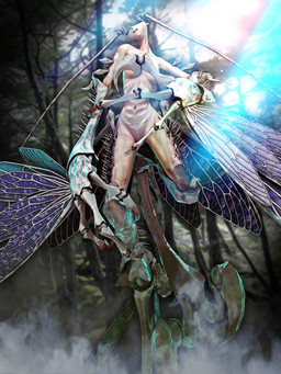 3_fingers abs antennae_(anatomy) big_claws big_feet big_hands blurred_background breasts claws clenched_teeth convenient_censorship digitigrade feet female fingers forest forest_background headless insect_wings long_antennae long_arms long_fingers long_legs medium_breasts nature nature_background outside plant smoke solo spikes spikes_(anatomy) teeth tree what_has_science_done wide_hips wings deino_(artist) deino_(modeler) headless_(deino) animal_humanoid arthropod arthropod_humanoid humanoid 2018 3:4 3d_(artwork) autodesk_3ds_max_(artwork) digital_media_(artwork) hi_res