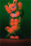 abs anthro ball_squish balls big_penis dramatic_lighting erection genitals humanoid_genitalia humanoid_penis male muscular penis presenting presenting_penis solo squish vein jakiebean five_nights_at_freddy's five_nights_at_freddy's:_security_breach scottgames steel_wool_studios glamrock_freddy bear mammal hi_res