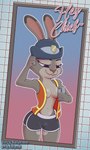 anthro bathroom bite biting_lip bottomwear breasts carrot clothed clothing convenient_censorship electronics exercise_clothing female food hotpants mirror mirror_selfie open_clothing phone plant police police_hat pose seductive selfie shorts skimpy solo standing thick_thighs topwear uniform vegetable vest kodigozoot disney zootopia judy_hopps lagomorph leporid mammal rabbit 2024 3:5 absurd_res cover_art hi_res pinup story story_in_description