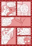 2016 applejack_(mlp) arthropod changeling comic duo earth_pony english_text equid equine erection feral friendship_is_magic genitals hasbro herm horse intersex mammal my_little_pony penis pony pussy text vavacung