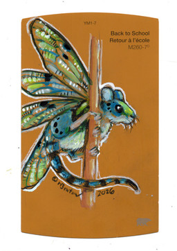 ambiguous_gender beady_eyes black_body black_eyes black_fur blue_body blue_fur feral fur green_body green_fur insect_wings paint_sample_card perching solo text whiskers white_body white_fur wings heather_bruton arthropod blue_darner_dragonfly dragonfly hybrid insect mammal mouse murid murine rodent 2026 english_text