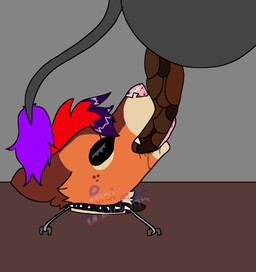 anthro bodily_fluids chained_collar collar dipstick_tail drooling duo eating_feces excessive_feces feces feces_in_mouth female forced fur grey_body grey_fur hair hyper male male/female markings multicolored_hair open_mouth orange_body orange_fur purple_tail_tip saliva tail tail_markings toilet_slave pepsiwolf6945_(artist) apple_(pepsiwolf6945) leopold_(pepsiwolf6945) felid hyena lion mammal pantherine hi_res
