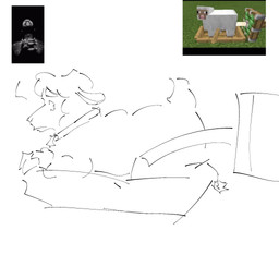 ambiguous_gender anthro bell bell_collar collar fucking_machine machine satire solo crookedcrow microsoft minecraft minecraft_sheep_fucker mojang xbox_game_studios bovid bovine caprine mammal sheep sheep_(minecraft) 1:1 hi_res meme monochrome sketch