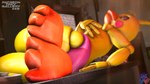 feet female fingers foot_fetish foot_focus machine yellow_body rookieanimator210 five_nights_at_freddy's five_nights_at_freddy's_2 scottgames toy_chica_(fnaf) animatronic avian bird chicken galliform gallus_(genus) phasianid robot 16:9 2024 3d_(artwork) 4k absurd_res digital_media_(artwork) hi_res source_filmmaker_(artwork) widescreen