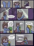 2012 3:4 anthro babystar biped comic detailed_background dialogue digital_media_(artwork) english_text female fur furniture gemma_polson hair hi_res mammal plushie rodent sciurid sitting sofa solo standing text tree_squirrel young young_anthro