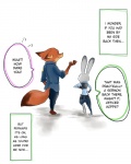 2016 4:5 anthro canid canine comic disney duo english_text female fox fur judy_hopps lagomorph larger_male leporid lustaking male mammal nick_wilde rabbit red_fox size_difference smaller_female text true_fox young zootopia