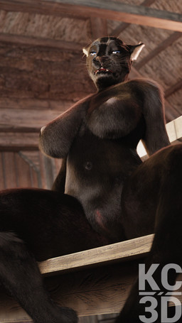 anthro black_body black_fur blue_eyes breasts female frown fur genitals looking_at_viewer navel nipples nude presenting presenting_vulva sitting solo spread_legs spreading vulva kc3d microsoft the_elder_scrolls aziya_(kc3d) felid feline khajiit mammal 3d_(artwork) 4k 9:16 absurd_res blender_(artwork) digital_media_(artwork) hi_res