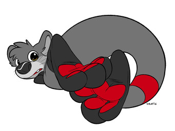 4_toes anthro countershading feet foot_fetish foot_focus fur grey_body grey_eyes grey_fur leg_markings looking_at_viewer looking_back male markings open_mouth pawpads red_pawpads simple_background socks_(marking) soles solo toes whiskers white_background scruffkerfluff jazzotter mammal mustelid otter 2016 4:3 signature