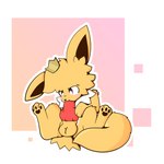 autofellatio balls butt crown feral genitals headgear heterochromia knot male masturbation oral oral_masturbation pawpads paws penile penile_masturbation penis royalty solo noodletheartist nintendo pokemon noodle_the_jolteon eeveelution generation_1_pokemon jolteon pokemon_(species) 1:1 hi_res