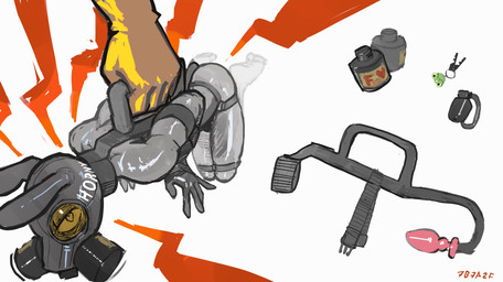 anal anal_penetration anthro aphrodisiac black_chastity_cage bound buttplug buttplug_in_ass buttplug_insertion carry_harness chastity_cage chastity_device contraption_concept feet gag gas_mask halter harness_gag heart_symbol humanoid_feet humanoid_hands key male mask object_in_ass penetration plantigrade plug_(sex_toy) plug_insertion sex_toy sex_toy_in_ass sex_toy_insertion simple_background solid_chastity_cage solo wearing_chastity_cage wearing_chastity_device white_background 7b7a2f lagomorph leporid mammal rabbit hi_res