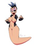 anthro big_breasts breasts female huge_breasts nipples non-mammal_breasts non-mammal_nipples solo airfly-pony worms_(game) worms_(series) worms_(team17) worm hi_res tagme