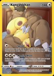 anthro anthrofied big_breasts breasts card_template claws female genitals looking_at_viewer nipples nude pokemon_card pokemorph pussy red_eyes simple_background slightly_chubby smile solo spread_legs spreading text thick_thighs toe_claws trading_card trading_card_template hidoihito nintendo pokemon generation_1_pokemon kangaskhan mammal pokemon_(species) digital_media_(artwork) english_text hi_res