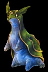 ambiguous_gender realistic solo standing translucent_body_parts znuese nintendo pokemon east_sea_gastrodon gastrodon gastropod generation_4_pokemon mollusk pokemon_(species) slug 2007