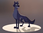 black_body black_ears black_fur black_hair black_nose black_tail brown_eyes feral fur grey_body grey_fur hair looking_away male multicolored_body multicolored_fur quadruped smile solo tail teeth three-quarter_view two_tone_body two_tone_fur ice_nova belfort_and_lupin lupin_(belfort_and_lupin) canid canine canis hybrid mammal wolf wolfdog 2025 3d_(artwork) digital_media_(artwork)