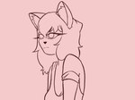 anthro aroused aroused_by_another aroused_face aroused_female aroused_onlooker aroused_smile blush bodily_fluids drooling female genitals heart_symbol male male/female penis saliva solo surprised_face toy treat samjpeg brand_new_animal studio_trigger michiru_kagemori animal_humanoid canid canine domestic_cat felid feline felis humanoid mammal mammal_humanoid procyonid procyonid_humanoid raccoon_dog raccoon_humanoid 4:3 animated hi_res short_playtime subtle_animation