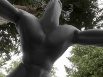 anthro antlers breath cloud day fainting forest from_front_position grey_body horn kissing kissing_pov lying male missionary_position moan muscular muscular_anthro muscular_male on_back orgasm outside overcast plant receiving_pov sex sky solo thrusting tree localplaque outer_wilds alien pursuers_(outer_wilds) 3d_(artwork) 3d_animation 4:3 animated digital_media_(artwork) short_playtime