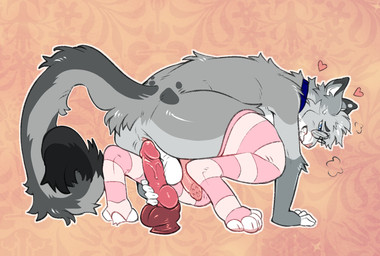 anal anal_penetration anthro anus backsack balls blue_eyes blush breath butt claw_slits clenched_teeth clothing dildo dipstick_ears dipstick_fingers dipstick_tail ear_markings erection eyewear fur genitals glasses grey_body hair heart_symbol holding_dildo holding_object holding_sex_toy imminent_penetration kneeling knot knotted_sex_toy leg_warmers legwear male markings mostly_nude mostly_nude_anthro mostly_nude_male multicolored_ears object_in_ass panting pattern_clothing pattern_legwear penetration penile_spines penis pink_nose raised_tail rear_view round_glasses sex_toy sex_toy_in_ass sex_toy_insertion simple_background solo spots spotted_markings stockings striped_clothing striped_legwear stripes suction_cup suction_cup_dildo tail tail_markings teeth thigh_highs warmers_only kinksiyo nixuelle domestic_cat egyptian_mau felid feline felis mammal 2026 digital_media_(artwork) hi_res