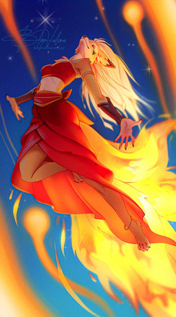 4_toes 5_fingers anthro biped bottomwear breasts claws clothed clothed_anthro clothed_female clothing countershade_torso countershading eyes_closed feet female finger_claws fingers front_view fully_clothed fully_clothed_anthro fully_clothed_female fur hair navel smile solo tail toe_claws toes topwear va_art canid canine fox mammal 2026 digital_drawing_(artwork) digital_media_(artwork) hi_res