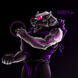 abstract_background arm_tattoo belt chain chain_belt clothing coin cowl eyewear fur glasses magic male tattoo topwear wearing_glasses white_body white_fur yarem4 blizzard_entertainment mythology warcraft canid canine canis mammal werecanid werecreature wolf worgen 1:1 hi_res