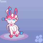 bestiality black_penis blue_eyes blush bodily_fluids cum cum_in_mouth cum_inside duo fangs fellatio female feral feral_penetrated fur genital_fluids genitals human_on_feral human_penetrating human_penetrating_feral humanoid_genitalia humanoid_penis internal internal_fellatio internal_oral interspecies male male/female oral penetration penile penis penis_on_tongue pink_body pink_fur ribbons_(anatomy) sex sitting teeth throbbing throbbing_penis white_body white_fur x-ray_view laveraa nintendo pokemon eeveelution generation_6_pokemon human mammal pokemon_(species) sylveon animated