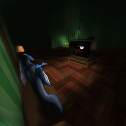 ambiguous_gender electronics feral floor furniture green_wall horn inside lying no_pupils non-euclidian paws sofa solo tail television thick_tail videogame_setting wings jalijuan mythology new_blood_interactive ultrakill dragon mythological_creature mythological_scalie scalie 1:1
