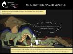 4:3 acaedus ambiguous_gender candle comic dawn_(rimentus) dragon english_text european_mythology feral humor mythological_creature mythological_scalie mythology pillow rimentus scalie sleeping tail text western_dragon