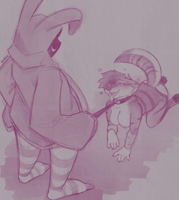 all_fours breasts clothing collar female hoodie hypnosis leash legwear mind_control nipples smile stockings tongue tongue_out topwear silveredge absurd_res hi_res sketch