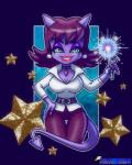 anthro breasts clothed clothing female monster_girl_(genre) solo wand retroowl yin_yang_yo! saranoia demon