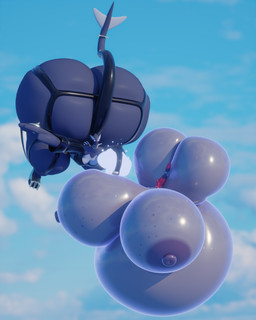 anthro belly belly_expansion big_breasts big_butt blue_body body_inflation breast_expansion breasts butt butt_expansion cleavage clothed clothing cloud duo expansion female floating hair huge_breasts huge_butt hyper hyper_breasts hyper_butt hyper_inflation inflation latex latex_clothing nipples red_eyes red_hair sky squish darkdraketom nintendo pokemon luna_(darkdraketom) generation_3_pokemon generation_5_pokemon legendary_pokemon pokemon_(species) shadow_lugia shadow_pokemon zoroark 2025 3d_(artwork) 4:5 blender_(artwork) digital_media_(artwork) hi_res