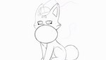 ambiguous_gender feral fur hair looking_at_viewer rough_animation solo demon_ascended_(artist) nintendo pokemon pokemon_legends_arceus peppermint_the_hisuian_zorua_(demon_ascended) canid canine generation_8_pokemon hisuian_form hisuian_zorua mammal pokemon_(species) regional_form_(pokemon) animated digital_media_(artwork) low_res short_playtime signature