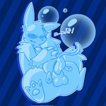 anthro balls blue_body blue_claws blue_ears blue_fur blue_hair blue_nose blue_pawpads blue_tail blush blush_lines bubble claws eyes_closed fur genitals hair holding_object holding_plushie humping humping_plushie humping_toy looking_pleasured male pawpads penis plushie plushophilia sitting solo tail three-quarter_view rydryd nintendo pokemon generation_3_pokemon pokemon_(species) zangoose 1:1 2025 digital_media_(artwork) hi_res monochrome