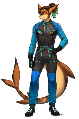 anthro biped clothed clothed_anthro clothed_male clothing fingers footwear front_view gloves hair handwear male shoes simple_background smile solo standing tail pgm300 aquatic fish shark 2026 absurd_res digital_drawing_(artwork) digital_media_(artwork) hi_res