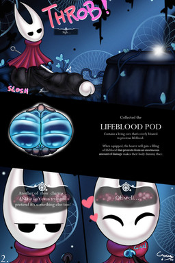 balls big_balls big_penis black_body black_penis female genitals huge_balls huge_penis humanoid_genitalia humanoid_penis hyper hyper_balls hyper_genitalia hyper_penis intersex penis text vein veiny_penis crown_(artist) hollow_knight_(franchise) team_cherry hornet_(hollow_knight) comic digital_drawing_(artwork) digital_media_(artwork) english_text hi_res signature