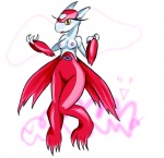 breasts cactuscacti female fur latias legendary_pokémon nintendo nipples pink_nipples pokémon red_fur solo video_games white_fur wide_hips yellow_eyes
Rating: Explicit
Score: 0
User: Juni221
Date: February 17, 2014