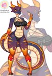 adopt anthro female brainart mythology dragon kobold mythological_creature mythological_scalie scalie hi_res