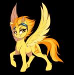 eyewear feathered_wings feathers female feral goggles quadruped simple_background solo transparent_background wings yellow_body yellow_feathers dvixie friendship_is_magic hasbro my_little_pony mythology spitfire_(mlp) wonderbolts_(mlp) equid equine mammal mythological_creature mythological_equine pegasus 2015 alpha_channel