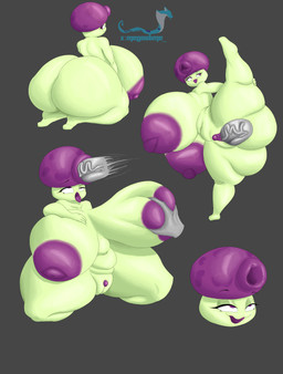 big_breasts big_butt big_nipples breasts butt duo female fungus genitals huge_breasts huge_butt huge_nipples hyper hyper_breasts hyper_butt male male/female nipples slightly_chubby thick_thighs vulva mega_slime electronic_arts plants_vs._zombies popcap_games elemental_creature elemental_humanoid fume-shroom fungi_fauna fungi_humanoid humanoid absurd_res chinese_description hi_res