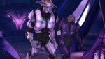 duo female male namygaga halo_(series) microsoft xbox_game_studios cras_'uthamee elirah_'karinid alien humanoid sangheili 16:9 absurd_res hi_res widescreen