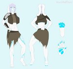 abs anthro big_breasts breasts female fur markings muscular muscular_female solo white_body white_fur kawaiiredpandas lagomorph leporid mammal rabbit 2021 absurd_res hi_res