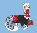 armor bottomwear cargo_pants clothed clothing female fully_clothed furgonomic_bottomwear furgonomic_headwear furgonomics pants solo spots taur_clothing young young_female young_taur mifmaf hc_svnt_dracones chakat_daydreamer chakat felid felid_taur mammal mammal_taur pantherine pantherine_taur snow_leopard snow_leopard_taur taur herm_(lore)