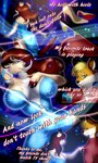 anthro breasts clothed clothing dancefloor dancing dress duo female male male/female party text bertyborts berty_(bertyborts) kami_(kamiyama) canid canine fennec_fox fox mammal true_fox club_(disambiguation) absurd_res comic english_text hi_res