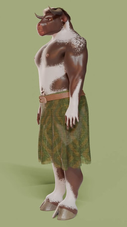 anthro balls barely_visible_balls barely_visible_genitalia barely_visible_penis bottomwear casual_exposure clothed clothing genitals green_background male no_underwear nude_anthro penis simple_background skirt solo translucent translucent_clothing lumian amathore bovid mammal 3d_(artwork) 3d_animation 9:16 animated blender_(artwork) blender_cycles_(artwork) digital_media_(artwork) hi_res no_sound short_playtime video