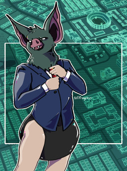 abdl big_diaper black_diaper business_attire business_suit clothing diaper male solo suit suit_and_tie text wiprogress dispatch sonar_(dispatch) bat humanoid mammal werebat werecreature english_text hi_res