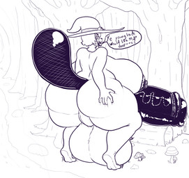 asking asking_viewer balls big_balls big_breasts big_butt big_penis breasts butt dialogue genitals gynomorph huge_balls huge_breasts huge_butt huge_penis hyper hyper_balls hyper_breasts hyper_butt hyper_genitalia hyper_penis intersex penis question solo speech_bubble talking_to_viewer text yes-no_question desbjust wusha_(desbjust) beaver mammal rodent english_text hi_res